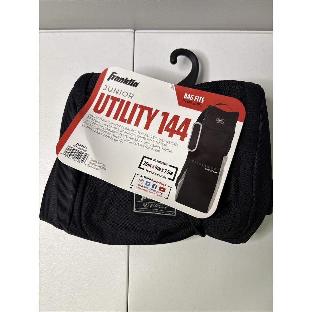 Franklin Tee Ball JR. Equipment Bag 34"x9"x6" for Bats Cleats Mitt Balls New‎